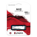 Kingston NV2 500GB M.2 NVMe Internal SSD PCIe Gen 4 Up to 3500MB/s Read  2100MB/s Write 3 years Warr